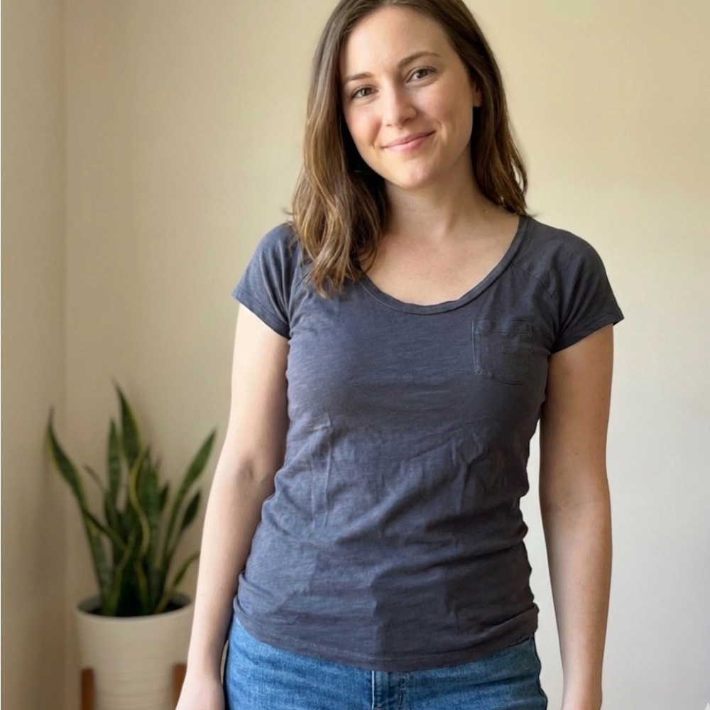 Merona Charcoal Short Sleeve Tee